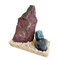 SYDECO Kunststoffpflanze Canyon Gravel Base 20cm