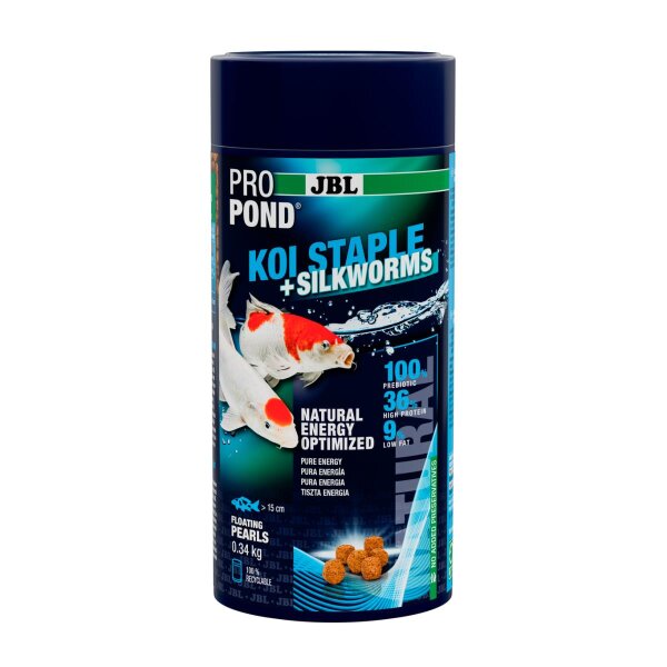 JBL Futter Koi Staple+Silkworm 0,34kg