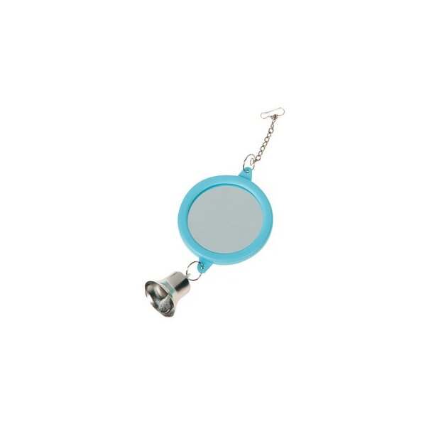 Aqua Pet +AP Spiegel Rund mit Plastikrand und Glocke