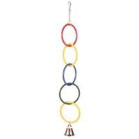 Aqua Pet Olympia-Ringe Plastik mit Glocke - Spielzeug...