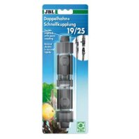 JBL Schlauchkupplung Doppelhahn Schnellkupplung 19/25mm