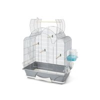 SAVIC Vogelkäfig Melodie 50 Silber