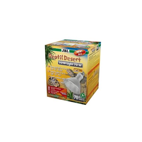 JBL Terrarium-Beleuchtung Desert L-U-W Light Alu 70W