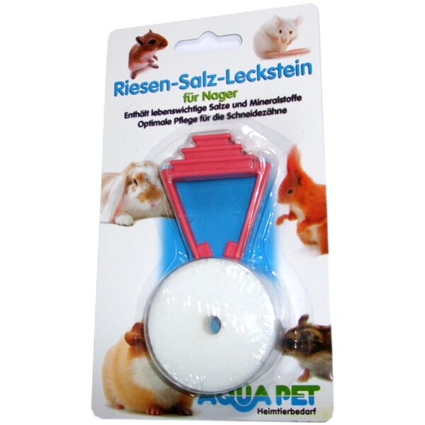 Aqua Pet Riesen Mineral-Salzleckstein - Gesundheit für alle Nager