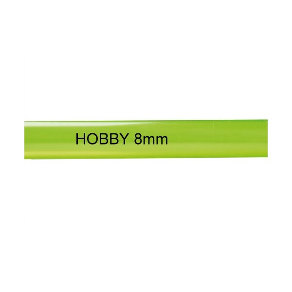 Hobby Plastikrohr Ø8mm außen 1m grün - Aquaristik-Qualität