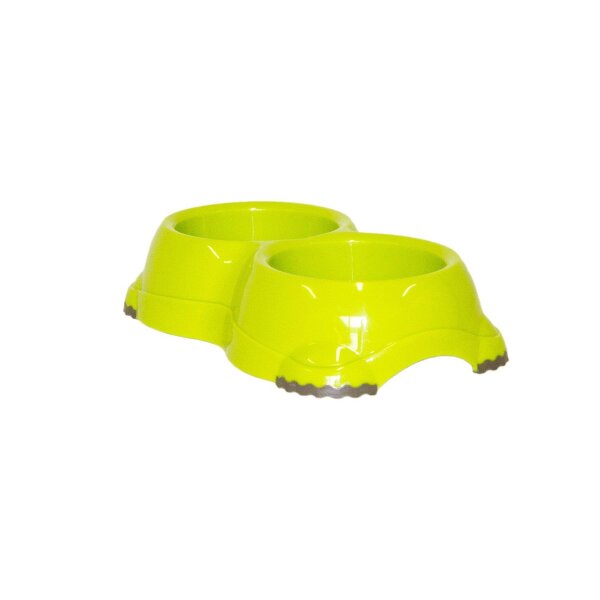 Moderna-H106-329 Double Smarty Bowl - Hundedoppelnapf in Lemon