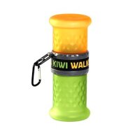 KIWI WALKER Trinkflasche Travel Bottle 2in1 Orange/Grün