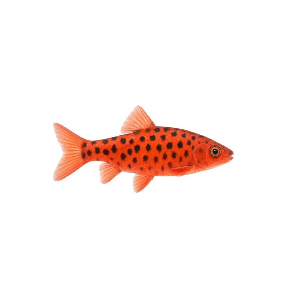 FISCH Zierfisch Tupfen Leporinus (granti) 7-10 (Erdbeer Leporinus)