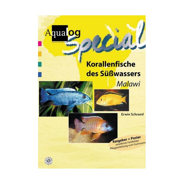 AQUALOG Buch Korallenfische des Süßwassers Malawi