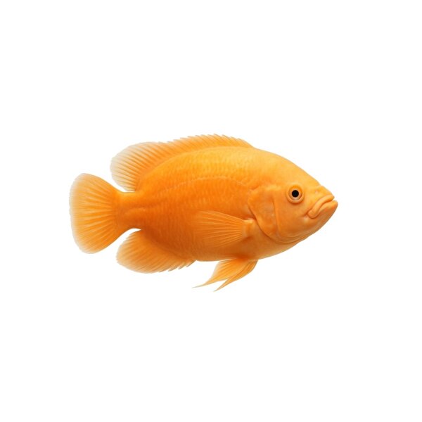 FISCH Zierfisch Albino Oskar Super Orange 7-8