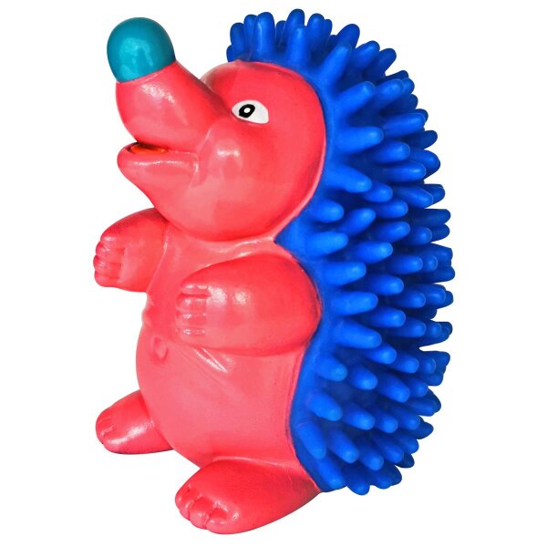 Aqua Pet +Hundespielzeug Vinyl mit Quietsch-Ton Stehender Igel 13 cm