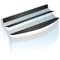 JUWEL Ersatzteil Klappensatz Vision 450 3-teilig Schwarz