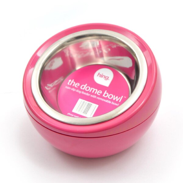 Hing Desings DBP03-Dome Bowl Rosa - Dekorativ und Funktional