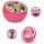 Hing Desings DBP03-Dome Bowl Rosa - Dekorativ und Funktional