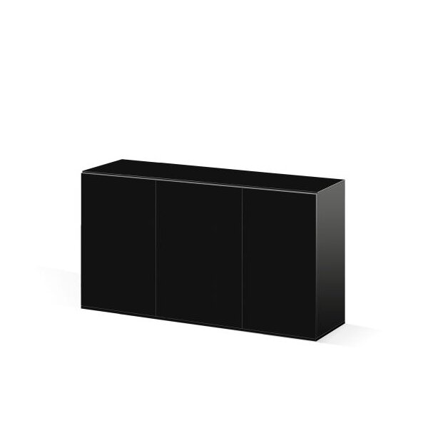 CIANO Unterschrank Emotions Pro 150 Black 1492x398x818mm