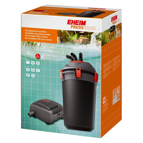 EHEIM Press 10000 Set - Kristallklare Teichwasserqualität