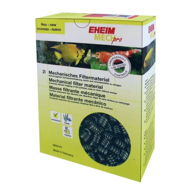 EHEIM MechPro 2 Liter - Die optimale Lösung für sauberes Aquariumwasser