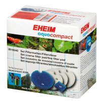 EHEIM Filtermatte + Schwamm + Vlies - Aquacompact...