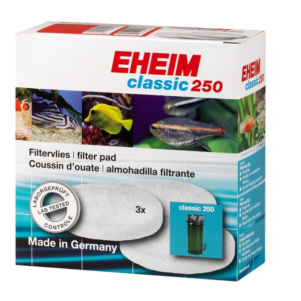 EHEIM Filtervlies (3 Stück) classic 250 - Top-Qualität für sauberes Aquariumwass
