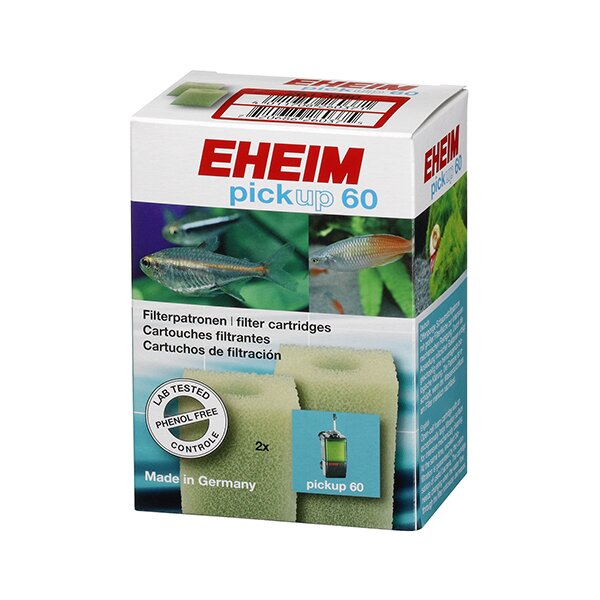 EHEIM Filterpatrone (2 Stück) Pickup 60 - Aquaristik-Qualität