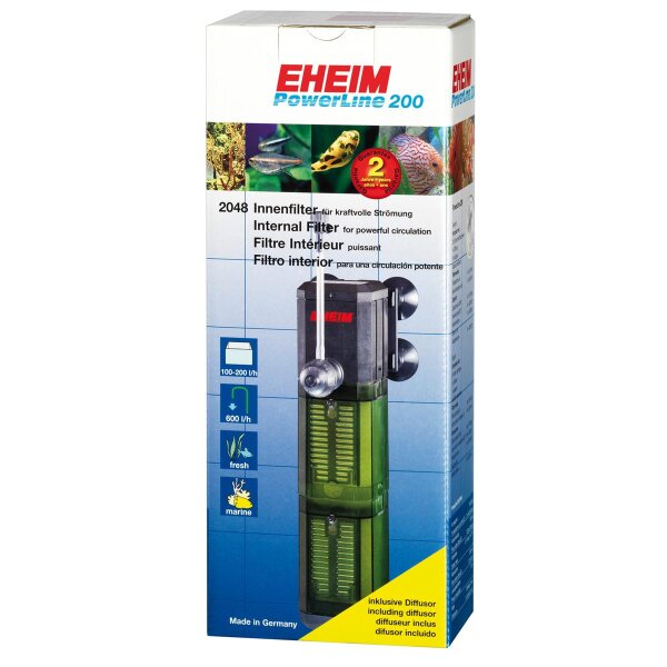 EHEIM PowerLine 200 + Filtermassen - Stark & Effizient