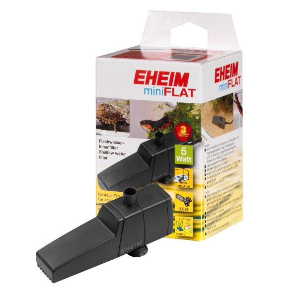 EHEIM miniFLAT + Filtermassen - Die perfekte Aquarien-Lösung