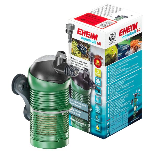 EHEIM aquaball 60 + Filtermassen - Topqualität für Ihre Aquarienwelt