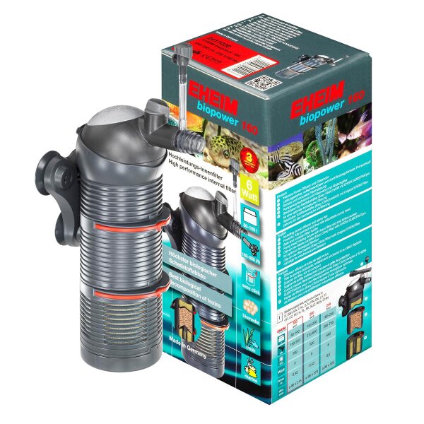 EHEIM biopower 160 + Filtermassen - Topqualität für Ihre Aquarien