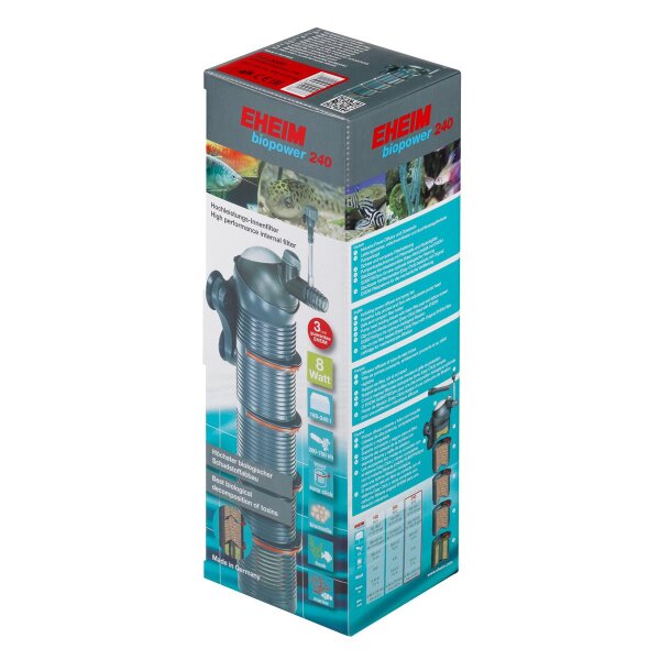 EHEIM biopower 240 + Filtermassen - Ihre optimale Lösung für sauberes Aquariumwa