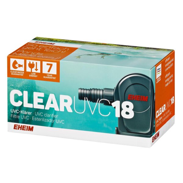EHEIM Clear UVC-18 - Reinigung durch UV-Licht
