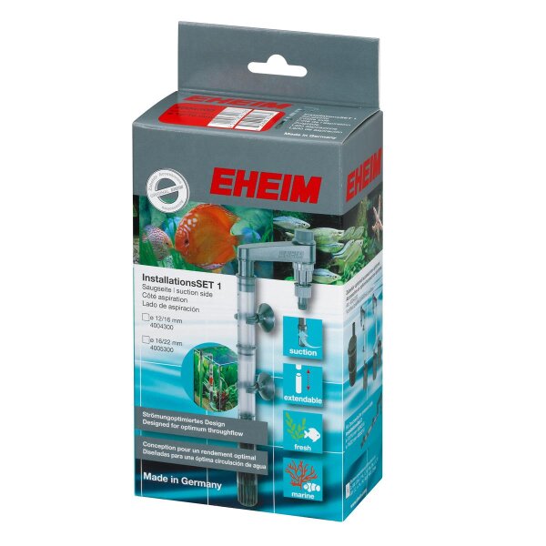 EHEIM InstallationsSET1 Ø12/16mm - Saugseite | Professionelles Aquarien-Set